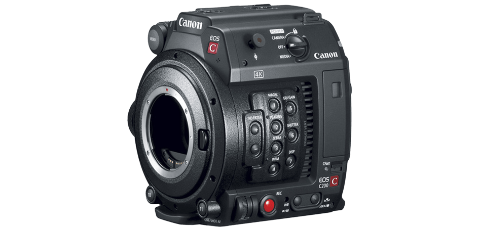 2. EL Canon C200 EF 4K Sinema Kamera
